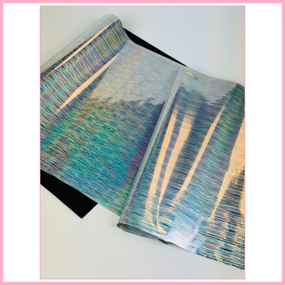 Star Silver - Full Transfer Foil - 1 Metre