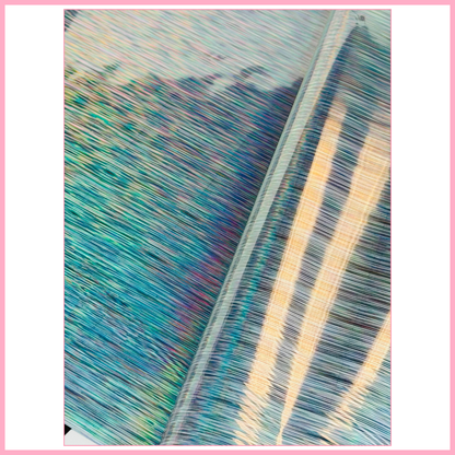 Star Silver - Full Transfer Foil - 1 Metre