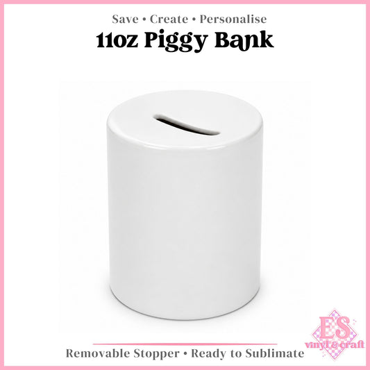 11oz Piggy Bank