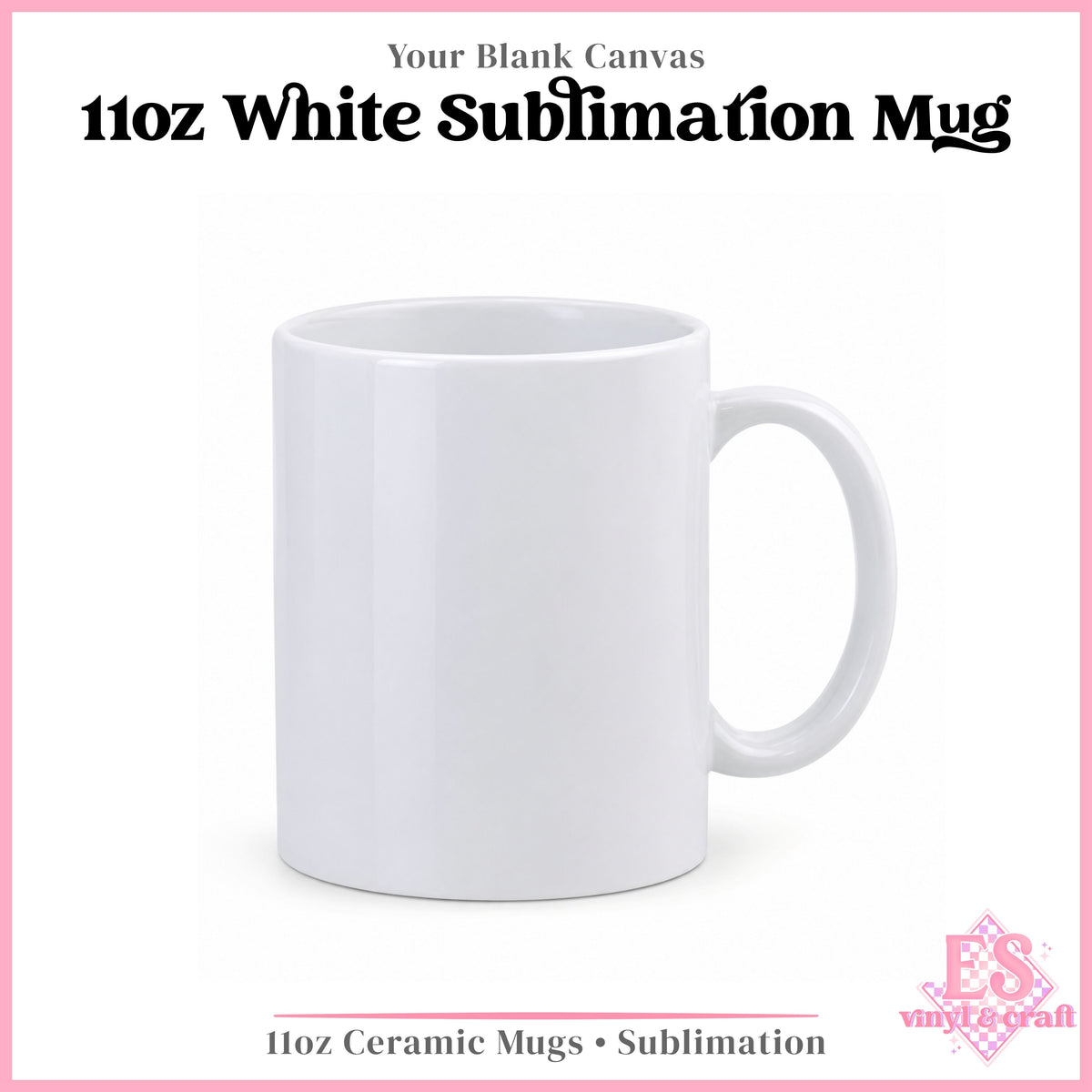 Sublimation Mug 11oz (330ml)
