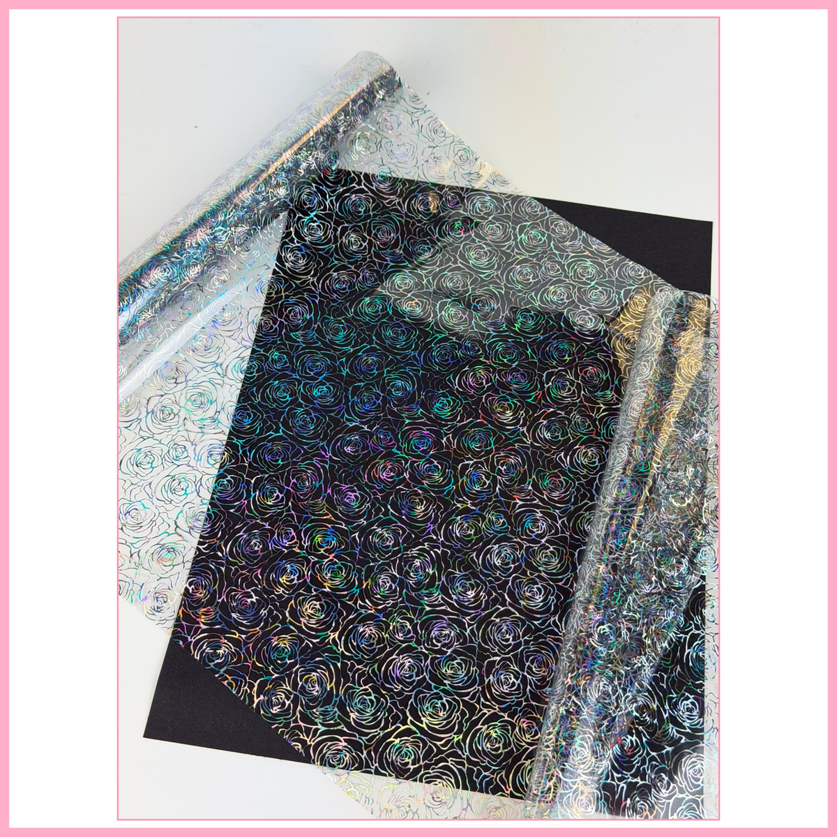 Rosette - Full Transfer Foil - 1 Metre