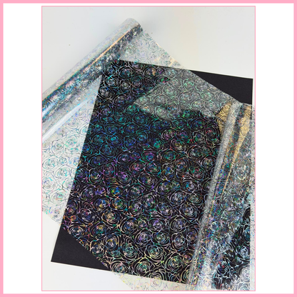 Rosette - Full Transfer Foil - 1 Metre
