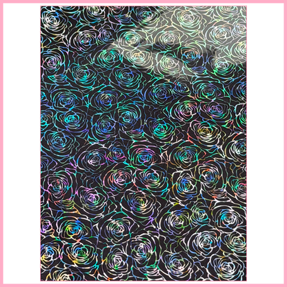 Rosette - Full Transfer Foil - 1 Metre