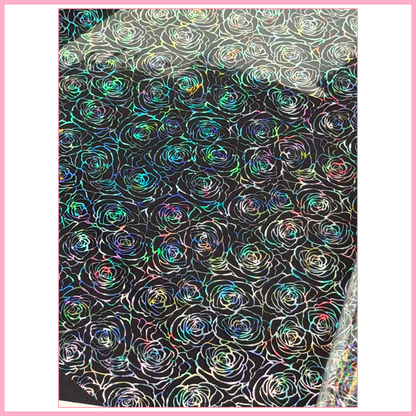 Rosette - Full Transfer Foil - 1 Metre