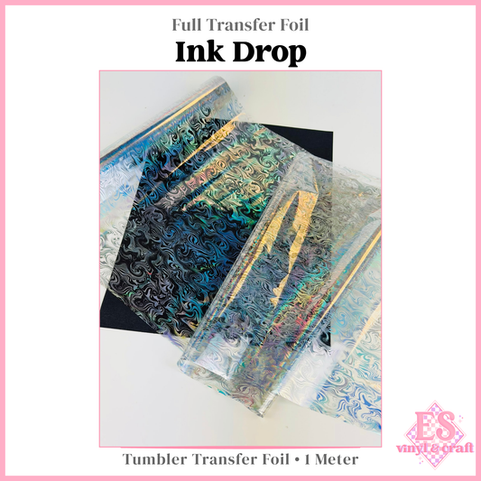 Ink Drop - Full Transfer Foil - 1 Metre
