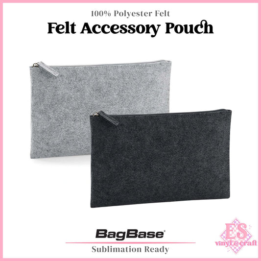BagBase Felt Accessory Pouch