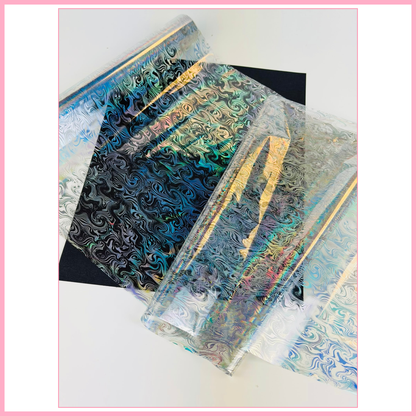 Ink Drop - Full Transfer Foil - 1 Metre
