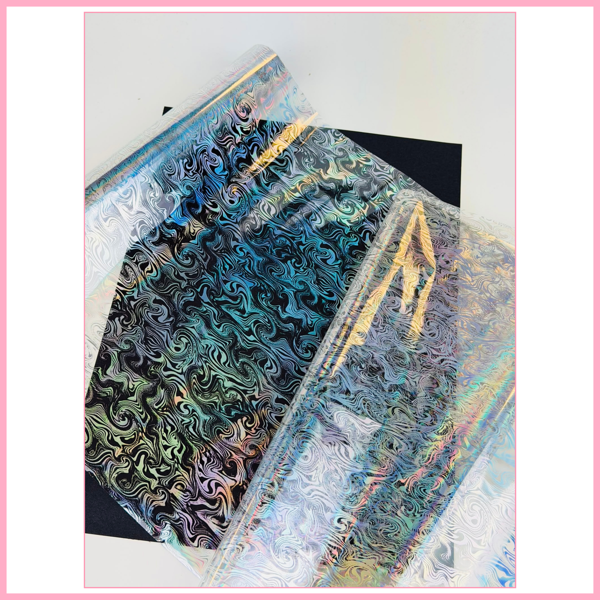 Ink Drop - Full Transfer Foil - 1 Metre
