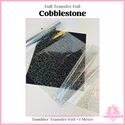 Cobblestone - Full Transfer Foil - 1 Metre