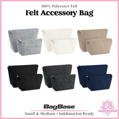 BagBase Felt Accessory Bag