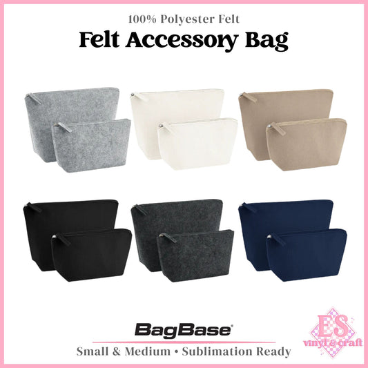 BagBase Felt Accessory Bag