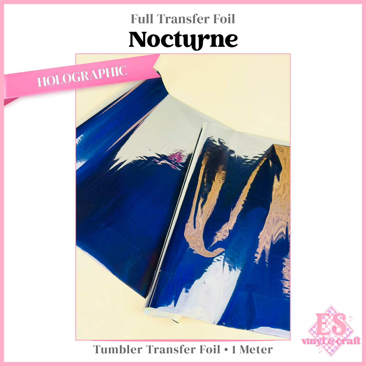 Nocturne - Full Transfer Foil - 1 Metre