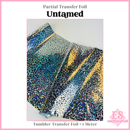 Untamed - Partial Transfer Foil - 1 Metre