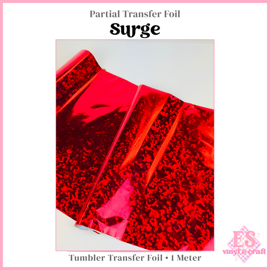 Surge - Partial Transfer Foil - 1 Metre