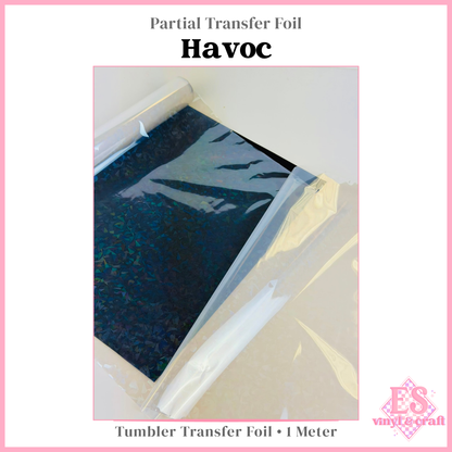 Havoc - Partial Transfer Foil - 1 Metre