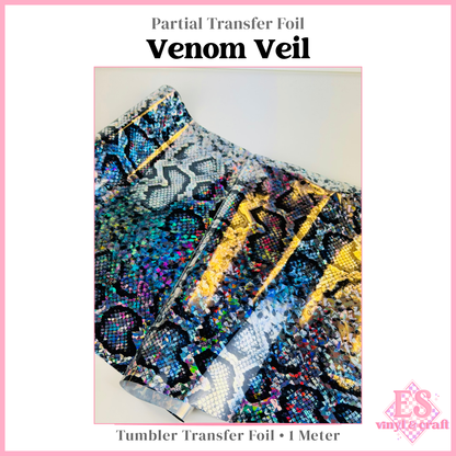 Venom Veil - Partial Transfer Foil - 1 Metre