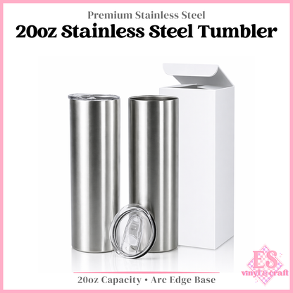 20oz Stainless Steel Tumbler (None Sublimation)