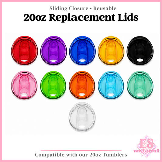 20oz Coloured Replacement Lids