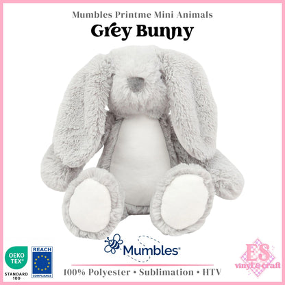 Mumbles Print Me MM60 - Grey Bunny