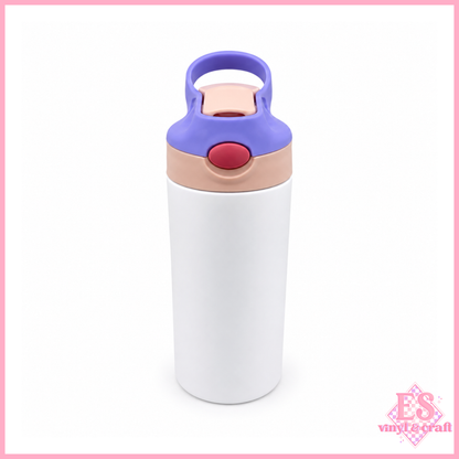 12oz Kids Flip-top White Sublimation Cup
