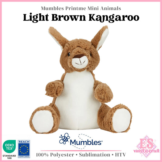 Mumbles Print Me MM60 - Light Brown Kangaroo