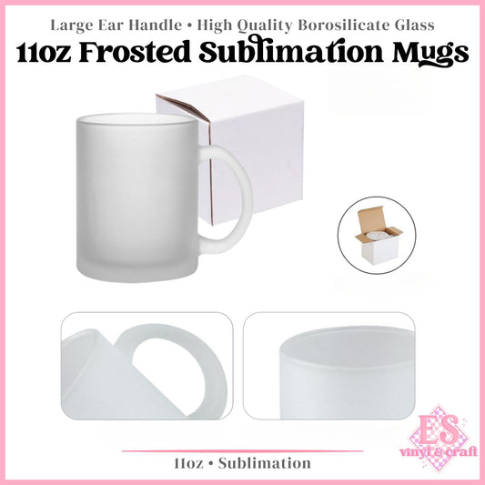 Frosted Sublimation Mug 11oz (330ml)