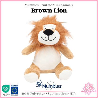 Mumbles Print Me MM60 - Brown Lion