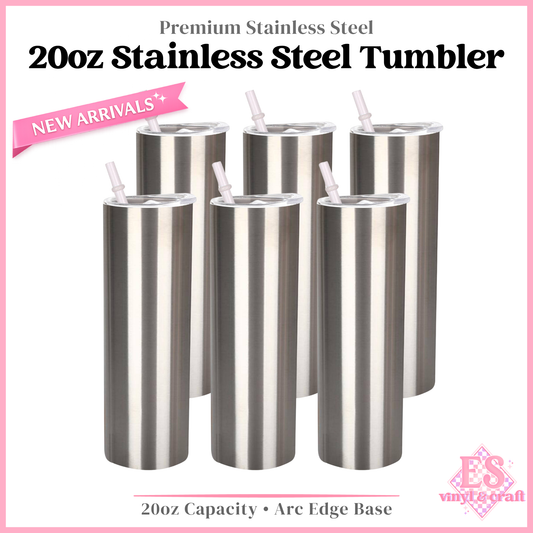 20oz Stainless Steel Tumbler (None Sublimation)