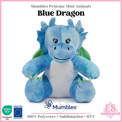 Mumbles Print Me MM60 - Blue Dragon