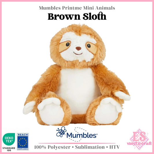 Mumbles Print Me MM60 - Brown Sloth