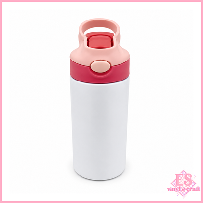 12oz Kids Flip-top White Sublimation Cup