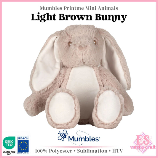 Mumbles Print Me MM60 - Light Brown Bunny