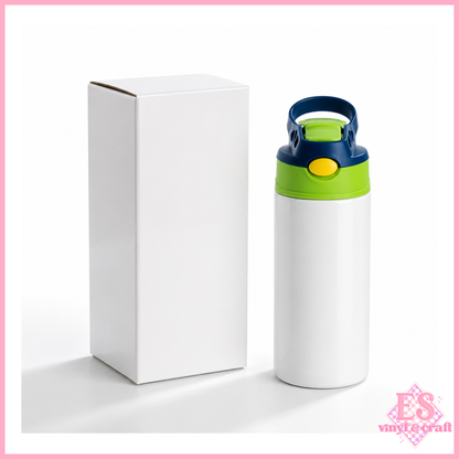 12oz Kids Flip-top White Sublimation Cup