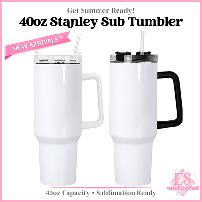 40oz Stanley Style Sublimation Tumblers
