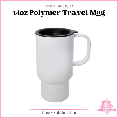 Travel Mug - 14oz (Suitable for Sublimation)