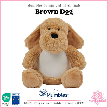 Mumbles Print Me MM60 - Brown Dog