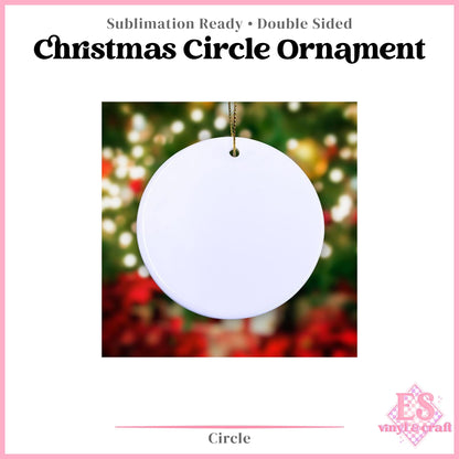 Polymer Sublimation Ornaments