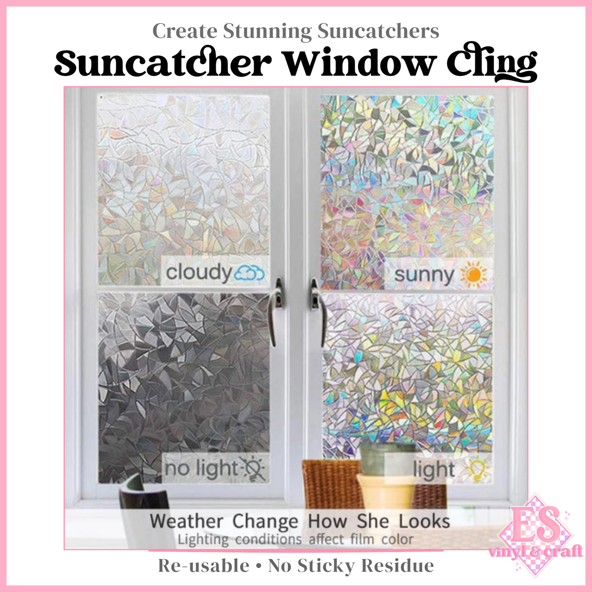 Suncatcher Window Cling