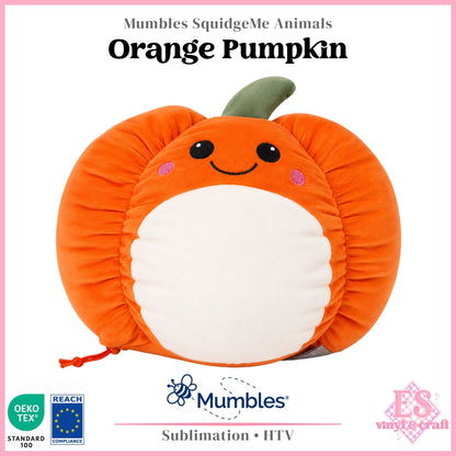 Orange Pumpkin - Mumbles Squidgy Animals