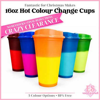 Hot Cups Coffee / Tea 16oz