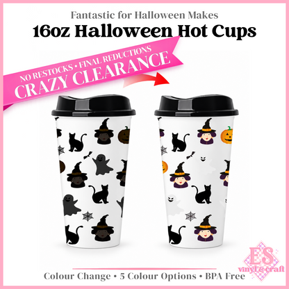Halloween Hot Cup 16oz