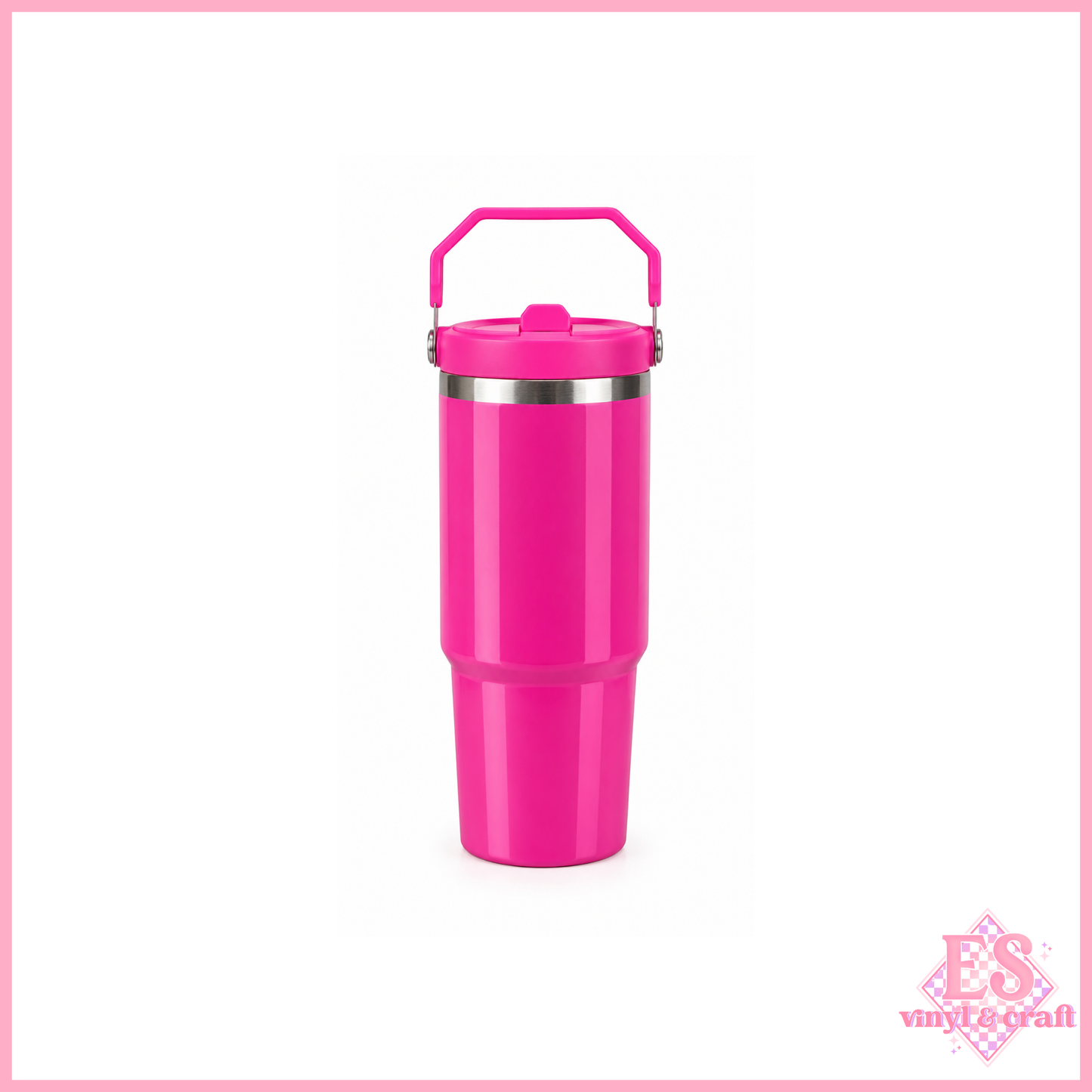 30oz Tumblers (Flip Handles) Sublimation Ready!