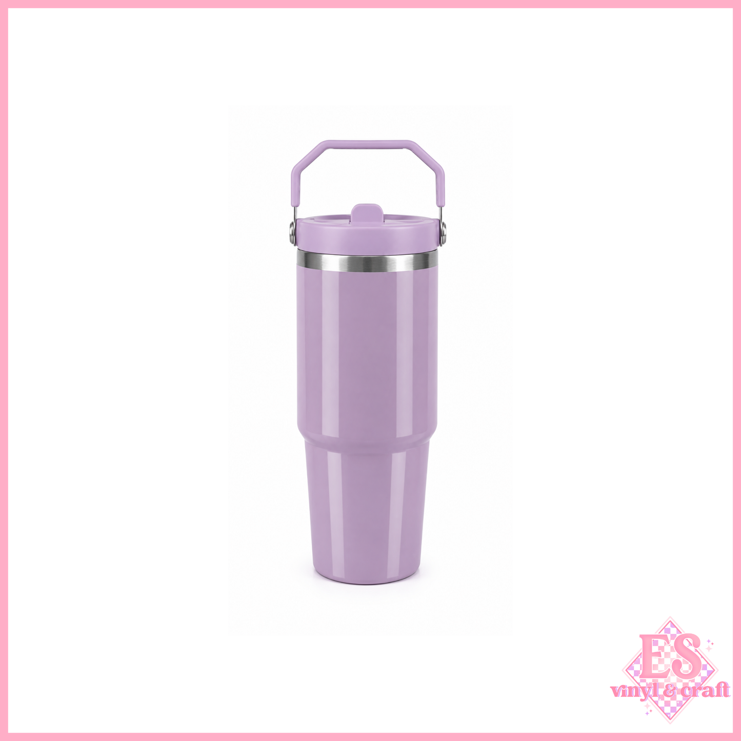 30oz Tumblers (Flip Handles) Sublimation Ready!