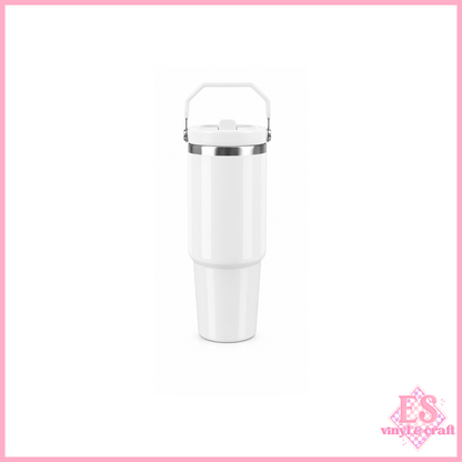 30oz Tumblers (Flip Handles) Sublimation Ready!