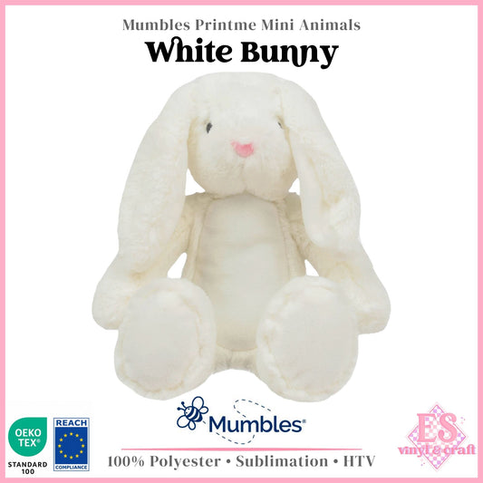 Mumbles Print Me MM60 - White Bunny