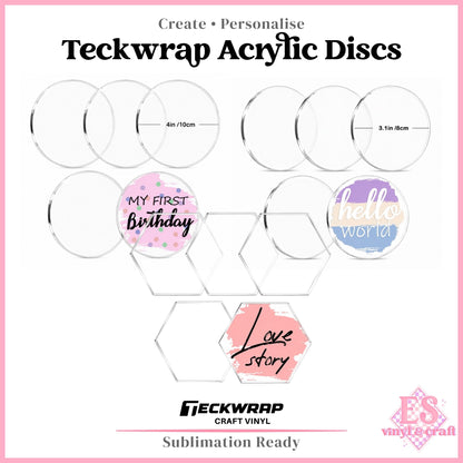 Teckwrap Acrylic Discs
