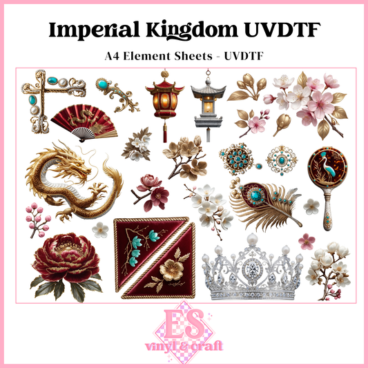 Imperial Kingdom - UVDTF Element Sheet (A4 Sheet)