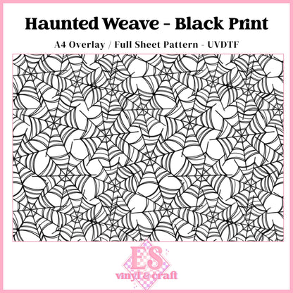 Haunted Weave - UVDTF Overlay Sheet