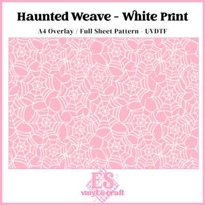 Haunted Weave - UVDTF Overlay Sheet