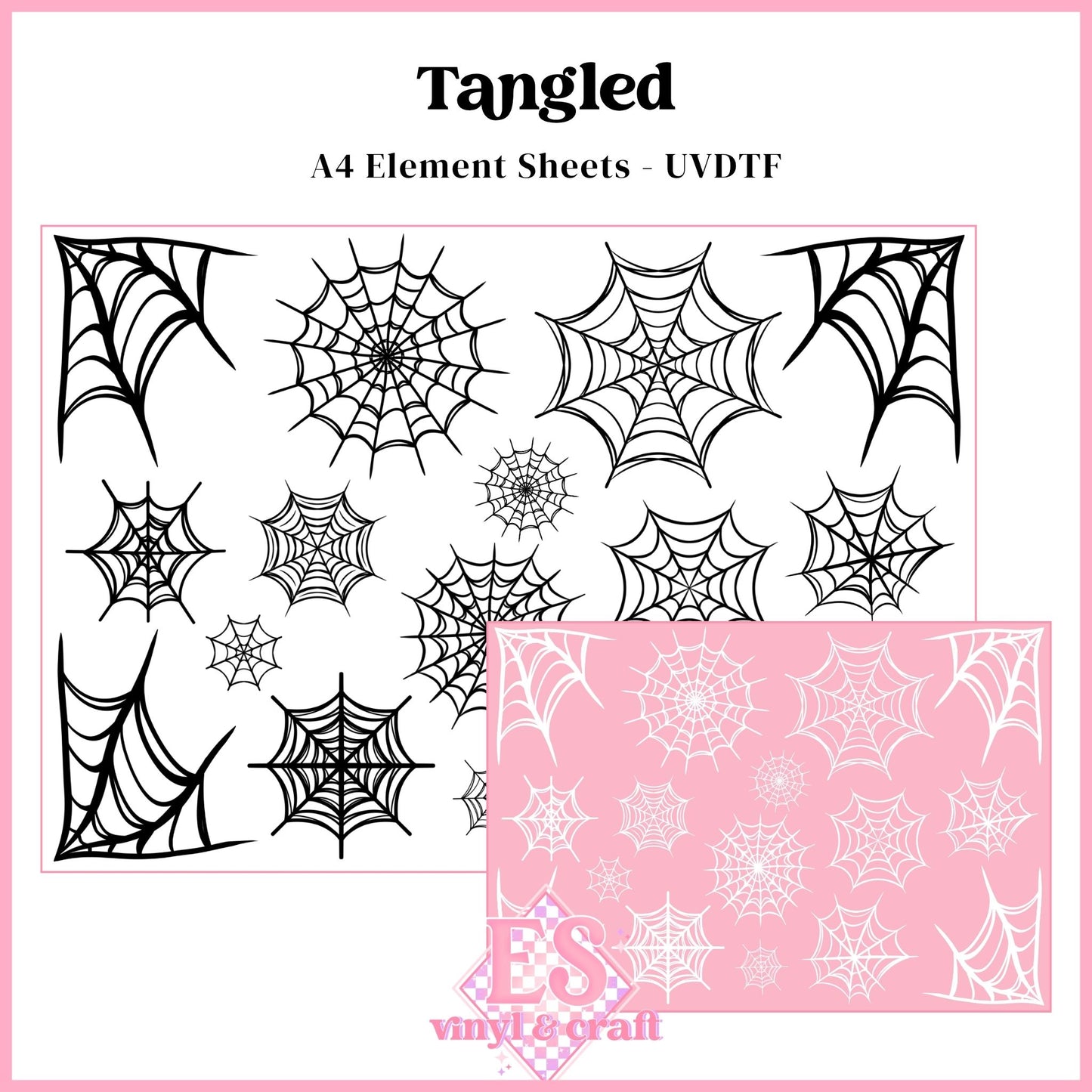 Tangled - UVDTF Element Sheet